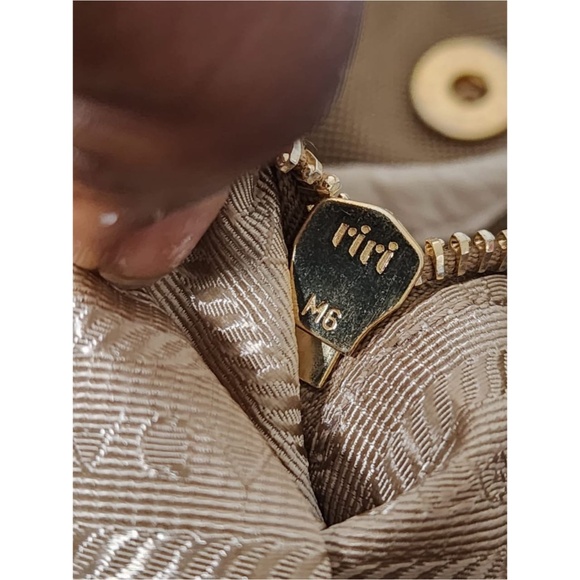 Authentic Prada Canapa Logo Jacquard Tote Beige/Brown - Picture 7 of 16